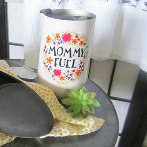 "Mommy Fuel" - Stainless steel - 16oz. Metal Cup